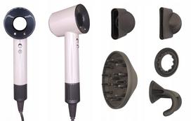Plaukų džiovintuvas ULTRA 1600W, 5in1, jonizacija, su perliniais antgaliais