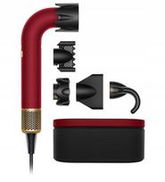 Plaukų džiovintuvas Dyson Supersonic, Velvet Red, tinka tiesiems ir banguotiems plaukams