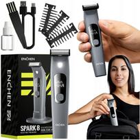 Barzdos ir kūno kirpimo mašinėlė Enchen Spark 8, atspari vandeniui, su ekranu
