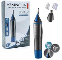 Ausų ir nosies plaukų kirpimo mašinėlė Remington NE3850 Nano, atspari vandeniui, 3 in 1, sidabrinė