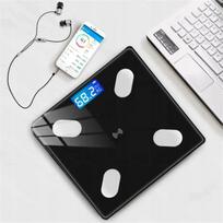 Vonios svarstyklės su kūno analizatoriumi, išmanios, su programėle, lenkiška BMI funkcija