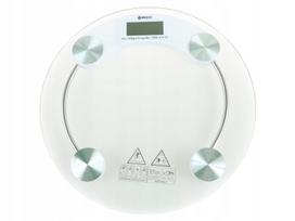 Elektroninės stiklinės svarstyklės voniai, LCD, 180 kg, 100 g, 1518