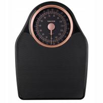 Mechaninės svarstyklės Salter, iki 150 kg, rožinio aukso spalvos, didelė platforma