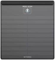Vonios svarstyklės WITHINGS Body Scan, juodos