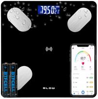 Voninė svarstyklės Bluetooth, išmanios, 180 kg, analitinės, 25 funkcijos