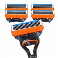 Skutimosi peiliukai Gillette Fusion 5 HQ, 4 vnt., keičiamieji