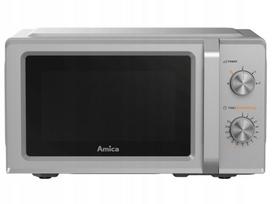 Mikrobangų krosnelė AMICA MMF20M4S, 20 l, 700 W, sidabrinė