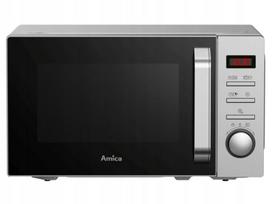 Mikrobangų krosnelė AMICA MMF20E3GS, 700 W, 20 l, pilka, 25,5 cm