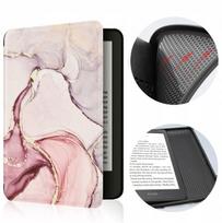 Silikoninis dėklas Kindle Paperwhite 6 2024, 7", rožinio marmuro
