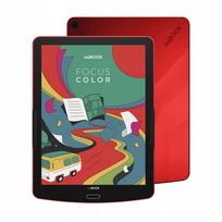 Elektroninė skaityklė inkBOOK Focus Color 7.8", raudona, su Legimi, Kindle, Kobo, Empik Go programėlėmis