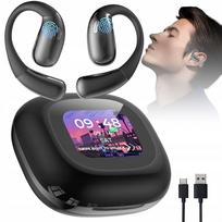 Belaidės ausinės su AI vertėju, Bluetooth 5.3, 139 kalbos, 60 val. veikimas