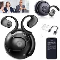 Belaidės AI ausinės su 5.4 Bluetooth, vertimui ir kalbų mokymuisi