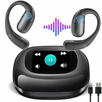 Belaidės Bluetooth 5.3 ausinės su jutikliniu ekranu ir vertėju