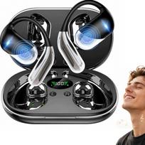 Belaidės Bluetooth ausinės su vertimo funkcija, juodos