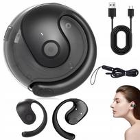 Bevielės Bluetooth ausinės su vertimo funkcija, juodos