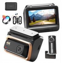 Vaizdo registratorius DDPAI Z60 Pro 4K HDR su GPS, galine kamera ir 4G moduliu