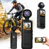 Sportinė mini kamera FULL HD, WiFi, magnetinė, HDR, 1000mAh baterija