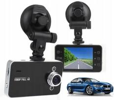 Automobilinė vaizdo registratorius 1080P Full HD su LCD ir naktiniu režimu