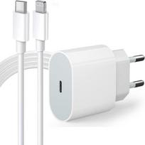 iPhone Greitas Įkroviklis Sertifikuotas MFi Apple 20W PD 3.0 USB-C Maitinimo Adapteris su 3M USB C į Lightning Kabeliu Sieninis Alimenta[427]