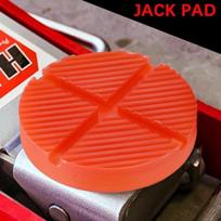 Universal Cross Slotted Jack Pad Adapter Guard Floor For Pinch Weld Upgrade Auto red