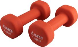 Fitneso hanteliai YATE 2vnt. x 1,5kg