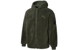 PUMA Velvet Jackets Men's Jasper Hooded Moderate 535066-64 M gray