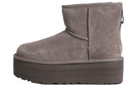 UGG Classic Mini Platform Boot Smoke Plum Women's 1134991-SKP 37 gray