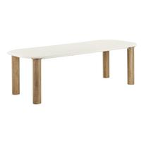 Valgomojo stalas HOUSE NORDIC Fondi Smėlio/Ruda 100x240x76cm