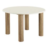 Valgomojo stalas HOUSE NORDIC Fondi Smėlio/Ruda D120x76cm