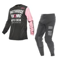 2025 SHIFT FH Moto Race Wear Helium FXR Motocross Gear Set MX Jersey Set Off Road Moto Kits Motorcycle Clothing XXL 38 rožinė