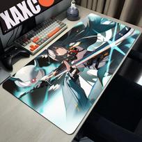 Zenless Zone Zero Hoshimi Miyabi Mouse Pad Gaming Accessories Computer Mousepad Anime ZZZ Keyboard Office Pads Rubber Mouse Mats 30cmx80cm(11.8x31.5inch)