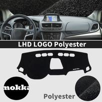 fit for Opel Vauxhall Mokka 2013 2014 2015 2016 Car Dashmat Dashboard Cover Pad DashMat Sunshade Protective Carpet Accessories wb3 gray