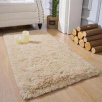 VIKAMA Ins Miegamojo Naktinio Stalo Kilimas - Nordic Plush Kilimas Svetainei - Vaikų Kambario Šaltas Ir Šiltas Grindų Kilimėlis - Namų Dekoras 60X90CM