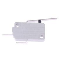 1Pc Kw3A-16A Coffee Machine Microwave Oven Door Micro Switch Normally Open Household Appliances Safety Limit Travel Switch pilka spalva