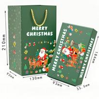 New Products, Christmas Collection, Surprise Bounce Box Set, Birthday Gift Box, Creative Gift Box, Folding Bounce Gift Box, Party Decoration 20 bouncing boxes + gift boxes + gift bags blue