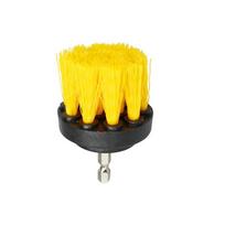 Electric Drill Brush for Multi-Surface Cleaning: Bathroom, Floor, Wall yellow