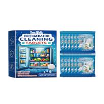 Refrigerator Cleaning Effervescent Tablets For Deep Cleaning Of Household Freezer Gaps, Descaling And Odor Cleaning Effervescent Tablets One Size mėlyna