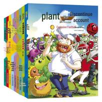 Plants vs. Zombies 2 Hilarious Comics Set white