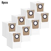 Robot Vacuum Bag Replacement Dust Bag Bulk Replacement Pack white