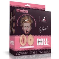 Pripučiama lėlė Cowgirl Style Love Doll