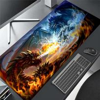 Dragon Mat Mousepad Gamer Office Mat Mouse Pad Light Gaming Room Desk Mat Art Keyboard Mats Mausepad Company 30cmx60cm(11.8x23.6inch)