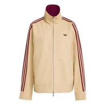 Adidas Originals striukė su užtrauktuku ir logotipų siuvinėjimu KF2312 A/M chaki