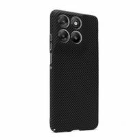 Magnetic Case For Motorola Signature Moto Edge 70 Ultra 5G For Magsafe Embossed Carbon Fiber Striped Pattern PC Hard Cover Motorola Signature black