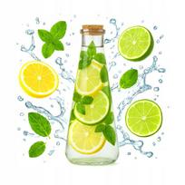 Stiklinė butelis London 350ml su kamšteliu