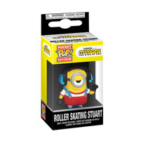 FUNKO POP! Raktų pakabutis: Minions 2 - Roller Skating Stuart