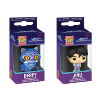 FUNKO POP! Keychain: KPop Demon Hunters - Derp/Jinu 2PC(PLYBG)