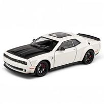 1/24 Dodge Challenger Hellcat Redeye Alloy Metal Diecast Car Model Sound and Light Outdoor Collections Trendy Toys Ornaments Boy juoda
