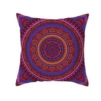 Namų dekoras Miegamojo dvigulės lovos pagalvė prabangi dizainerio sofos užvalkalas Indiška raudona Boho etninė,(5) 30x30cm blue