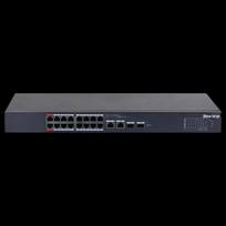 Dahua 16-Port 100M PoE Switch with 2 Gigabit Ethernet & 2 SFP Uplinks (135W) CN plug (adapter included)