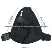 Outdoor Tactical Walkie-Talkie Chest Vest & Triangle Shoulder Bag juoda